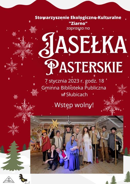 Jasełka Pasterskie - plakat